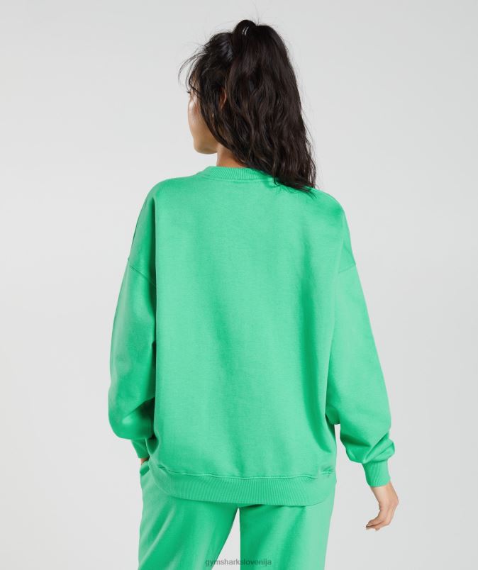 aktivirana grafična majica ženskeGymshark tropsko zelena J00L2390