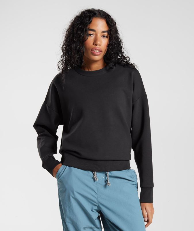 ponoviti posadko ženskeGymshark Črna J00L2348