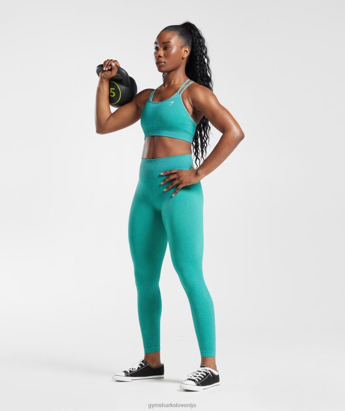 adapt fleck brezšivni športni nedrček ženskeGymshark dragulj zelena J00L2173