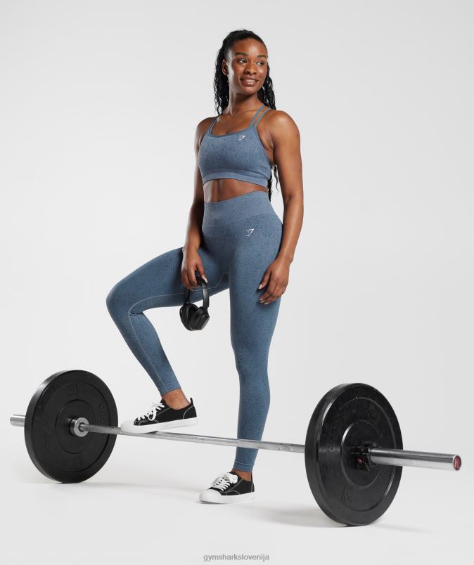 adapt fleck brezšivni športni nedrček ženskeGymshark večerna modra J00L2146