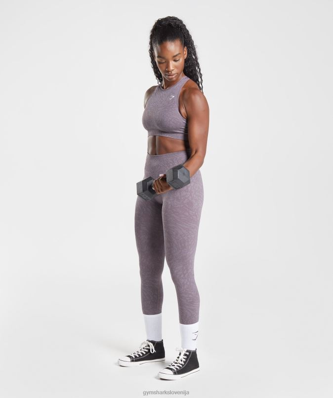 brezšivni športni nedrček za živali ženskeGymshark divji | mošusna lila J00L2188