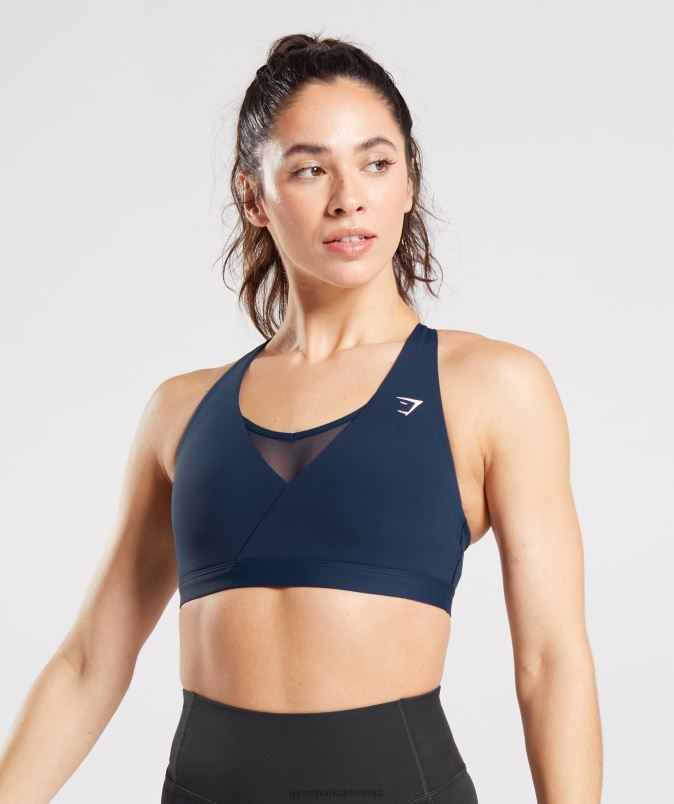 crossover športni nedrček ženskeGymshark mornarica J00L2155