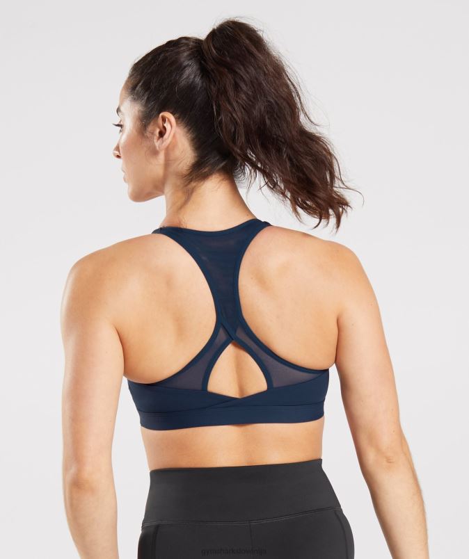 crossover športni nedrček ženskeGymshark mornarica J00L2155