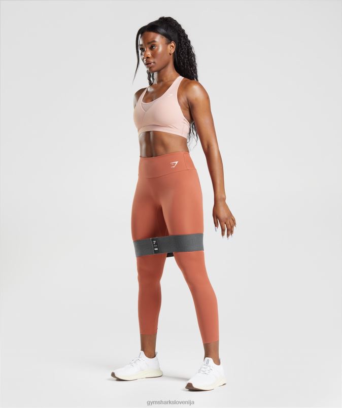 crossover športni nedrček ženskeGymshark skandi roza J00L2156