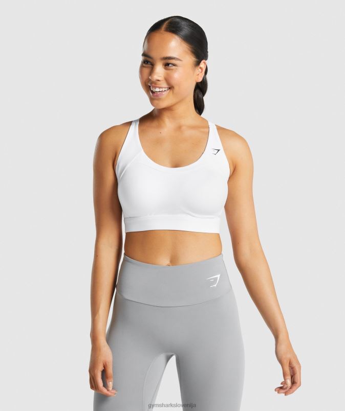 dirkaški športni nedrček ženskeGymshark bela J00L2233