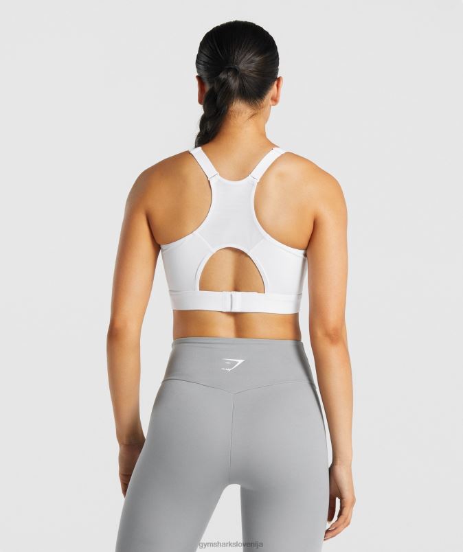 dirkaški športni nedrček ženskeGymshark bela J00L2233