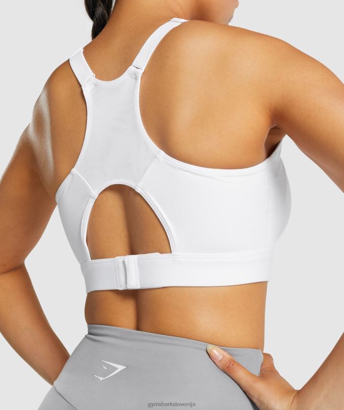 dirkaški športni nedrček ženskeGymshark bela J00L2233