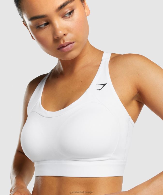 dirkaški športni nedrček ženskeGymshark bela J00L2233