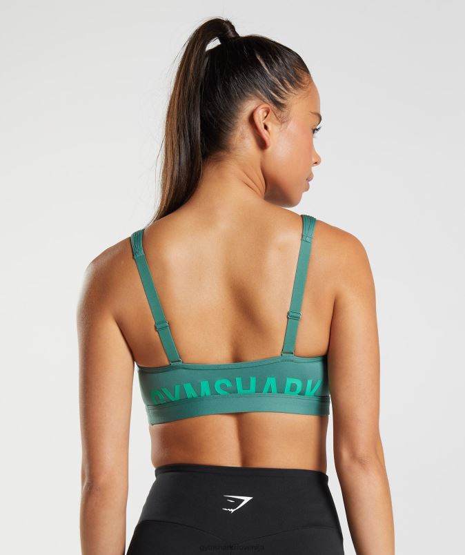 fraction športni nedrček ženskeGymshark hoya zelena J00L2222