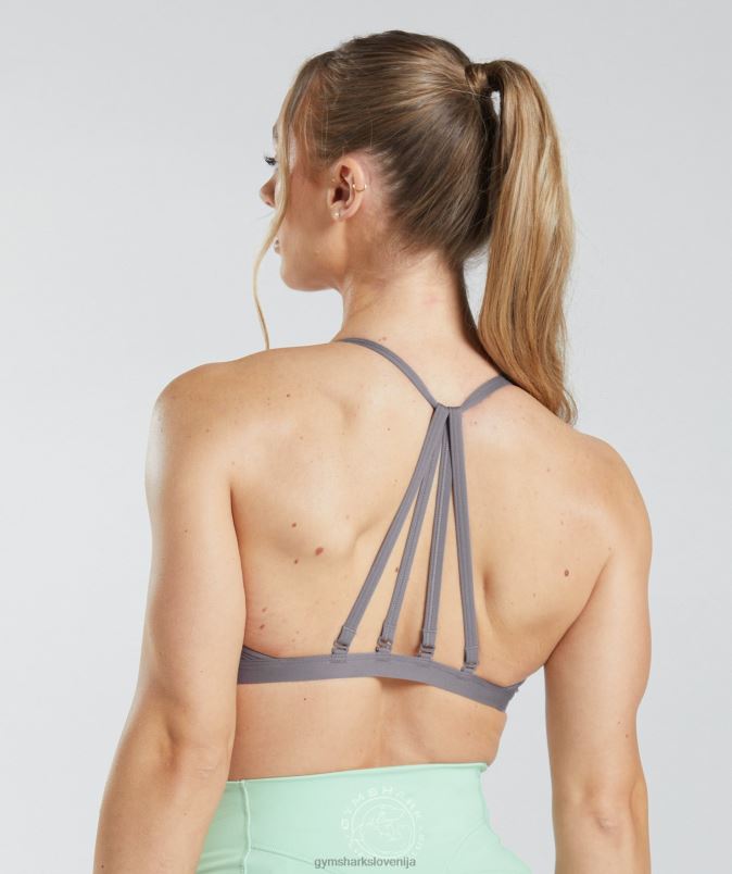 minimalen športni nedrček ženskeGymshark titan siva J00L2236