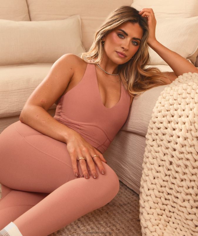 nedrček whitney s parangalom ženskeGymshark kanjonsko rdeča J00L2201