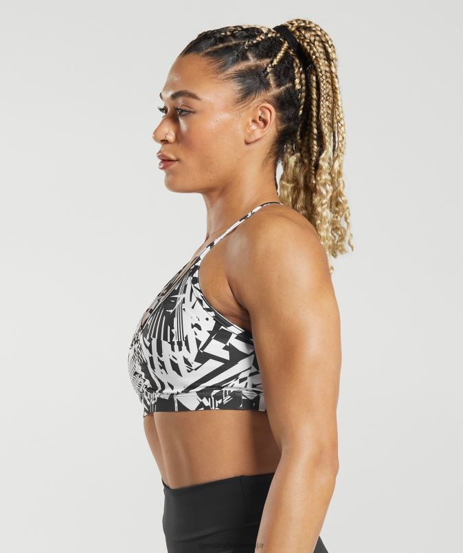 športni nedrček gs power ženskeGymshark Črna J00L2158