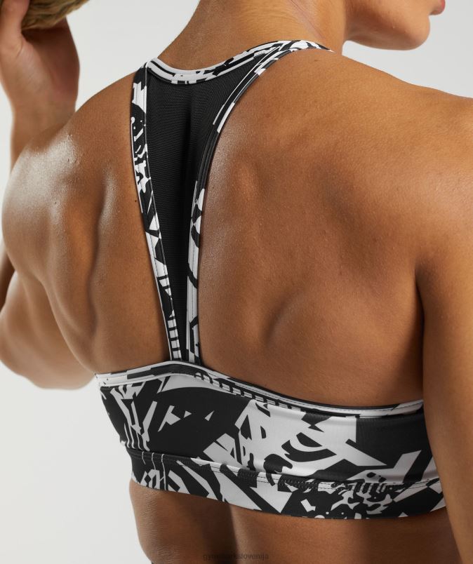 športni nedrček gs power ženskeGymshark Črna J00L2158