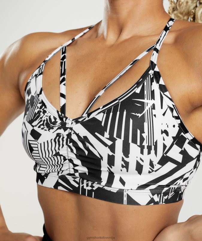 športni nedrček gs power ženskeGymshark Črna J00L2158