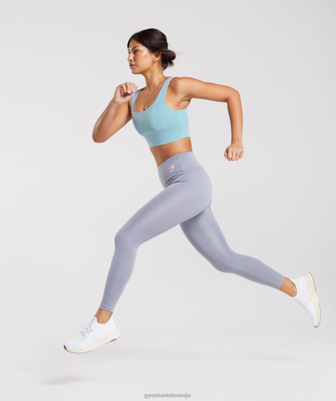 športni nedrček s parangalom ženskeGymshark modra ledena gora J00L2153