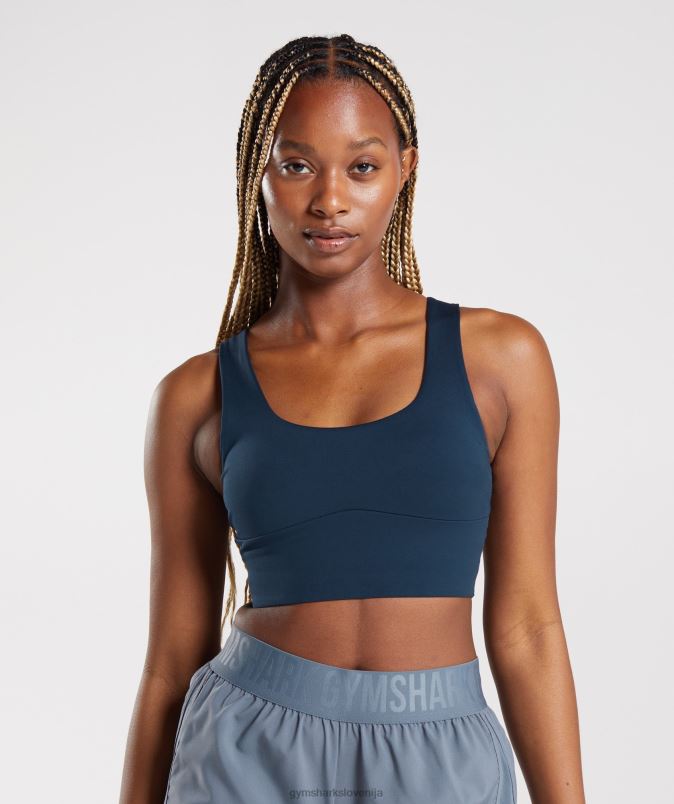 športni nedrček s parangalom ženskeGymshark mornarica J00L2131