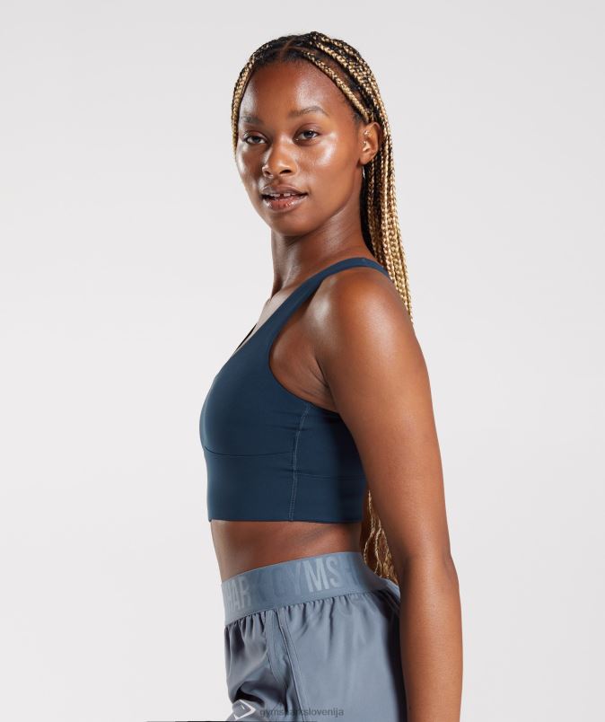 športni nedrček s parangalom ženskeGymshark mornarica J00L2131
