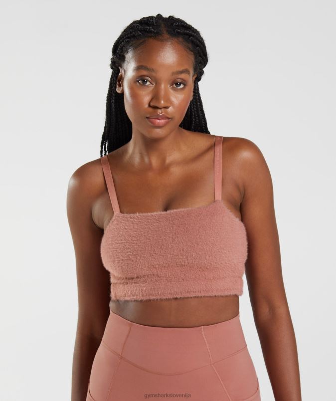 whitney trepalnic pleten bandeau ženskeGymshark kanjonsko rdeča J00L2166