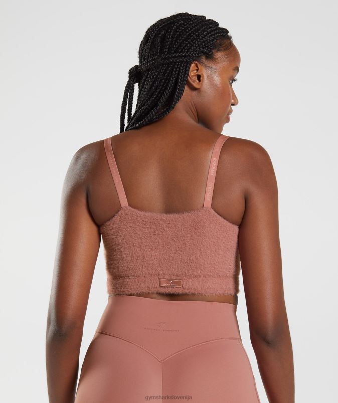 whitney trepalnic pleten bandeau ženskeGymshark kanjonsko rdeča J00L2166