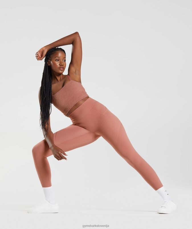 whitney trepalnic pleten bandeau ženskeGymshark kanjonsko rdeča J00L2166