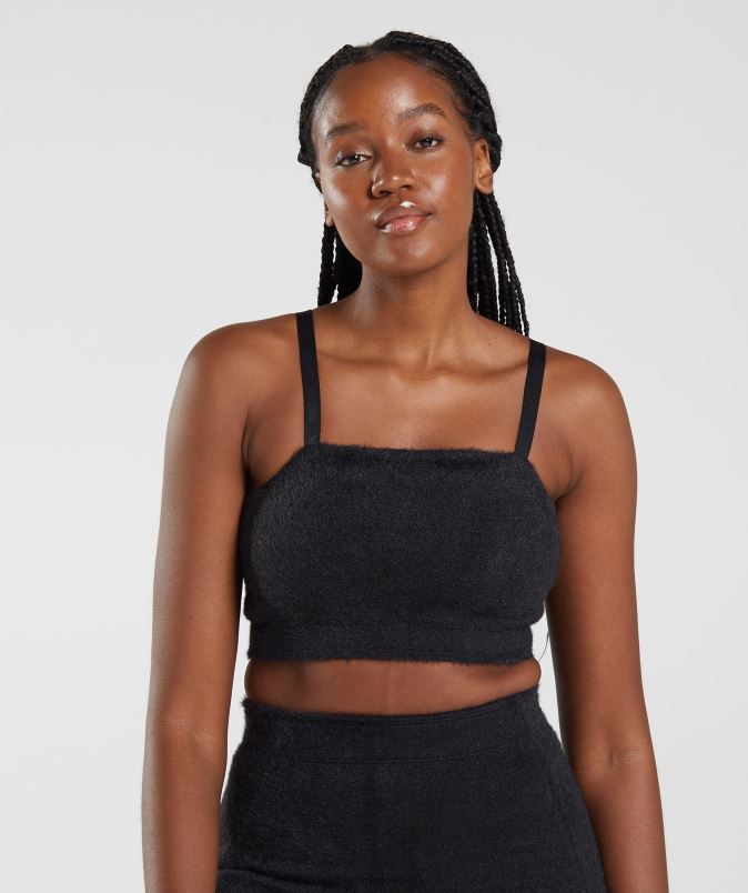 whitney trepalnic pleten bandeau ženskeGymshark Črna J00L2143
