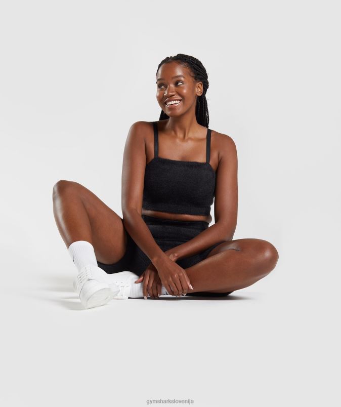whitney trepalnic pleten bandeau ženskeGymshark Črna J00L2143
