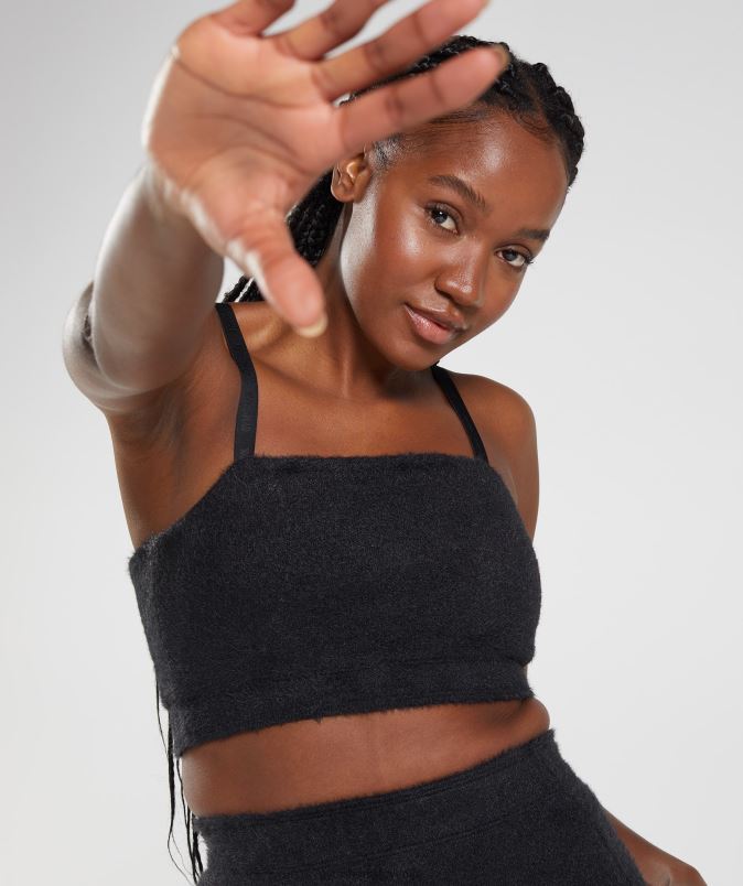 whitney trepalnic pleten bandeau ženskeGymshark Črna J00L2143