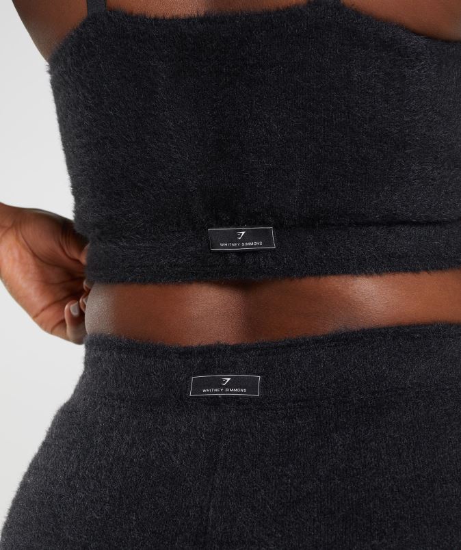 whitney trepalnic pleten bandeau ženskeGymshark Črna J00L2143
